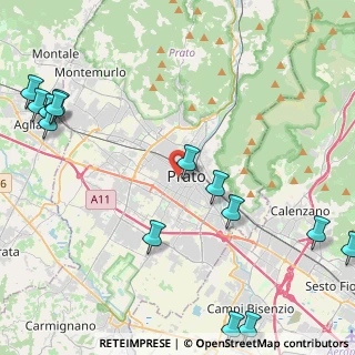 Mappa Via Dolce de' Mazzamuti, 59100 Prato PO, Italia (6.32071)