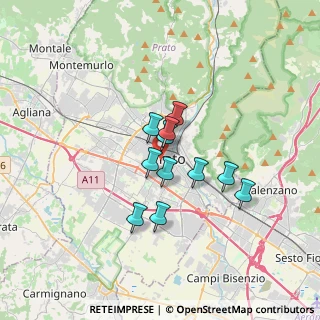 Mappa Via Dolce de' Mazzamuti, 59100 Prato PO, Italia (2.42091)