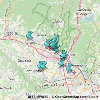 Mappa Via Dolce de' Mazzamuti, 59100 Prato PO, Italia (4.77538)