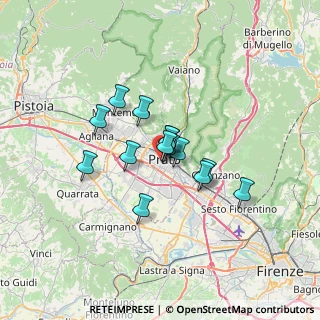 Mappa Via Dolce de' Mazzamuti, 59100 Prato PO, Italia (4.60714)