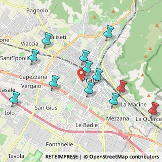 Mappa Piazza Ospedale, 59100 Prato PO, Italia (2.11667)