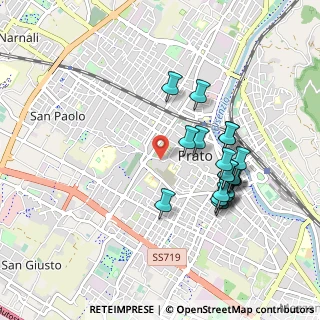 Mappa Piazza Ospedale, 59100 Prato PO, Italia (0.9235)