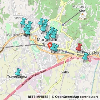 Mappa Via Col di Lana, 51016 Montecatini Terme PT, Italia (0.95059)