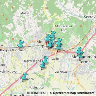 Mappa Via Col di Lana, 51016 Montecatini Terme PT, Italia (1.51846)