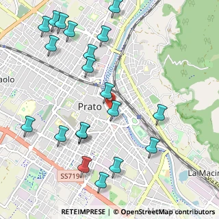 Mappa P.za Mercatale, 59100 Prato PO, Italia (1.3055)