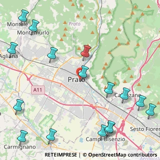 Mappa P.za Mercatale, 59100 Prato PO, Italia (6.36875)