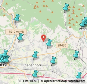 Mappa Via Nuova, 55012 Capannori LU, Italia (7.02105)