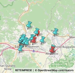 Mappa Via Nuova, 55012 Capannori LU, Italia (6.51294)