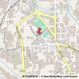 Mappa Via Mentana, 27, 51017 Pescia, Pistoia (Toscana)