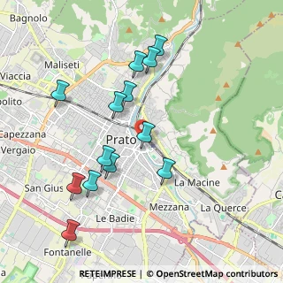 Mappa Ponte XX Settembre, 59100 Prato PO, Italia (2.00615)