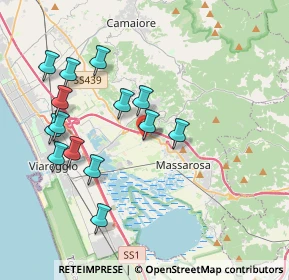 Mappa Via del Guado, 55054 Massarosa LU, Italia (3.99071)