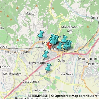 Mappa Viale Leonardo Da Vinci, 51016 Montecatini Terme PT, Italia (0.95235)