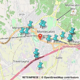 Mappa Viale Leonardo Da Vinci, 51016 Montecatini Terme PT, Italia (1.122)