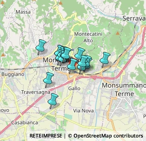 Mappa Corso Giacomo Matteotti, 51018 Montecatini Terme PT, Italia (0.94889)