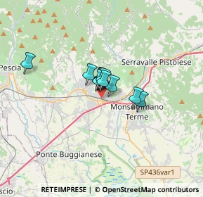 Mappa Corso Giacomo Matteotti, 51018 Montecatini Terme PT, Italia (1.63364)