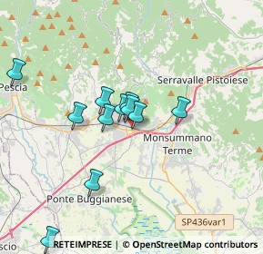 Mappa Corso Giacomo Matteotti, 51018 Montecatini Terme PT, Italia (3.10636)