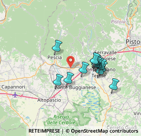 Mappa 51011 Buggiano PT, Italia (5.79538)