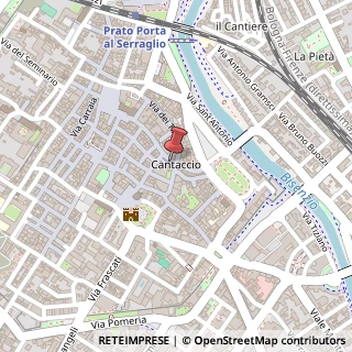 Mappa Via Giuseppe Garibaldi, 92/94, 59100 Prato, Prato (Toscana)