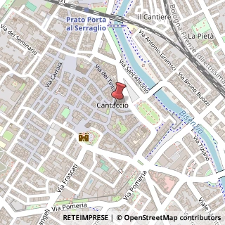 Mappa Via Giuseppe Garibaldi, 99, 59100 Prato, Prato (Toscana)