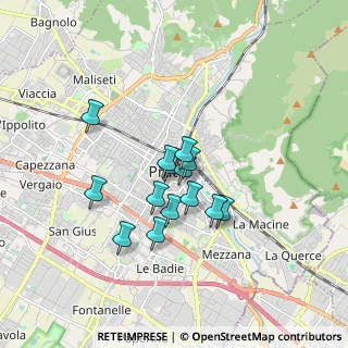 Mappa Via dell'Accademia, 59100 Prato PO, Italia (1.28143)
