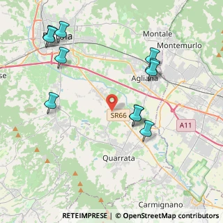 Mappa Via dei Prati, 51039 Quarrata PT, Italia (4.65727)