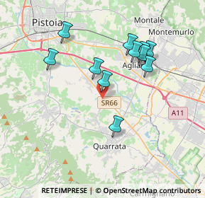 Mappa Via dei Prati, 51039 Quarrata PT, Italia (3.49636)