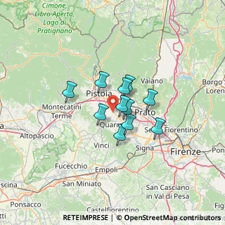 Mappa Via dei Prati, 51039 Quarrata PT, Italia (8.36545)