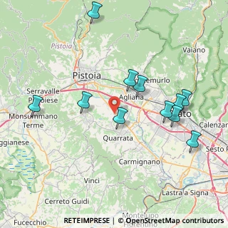 Mappa Via dei Prati, 51039 Quarrata PT, Italia (8.42455)