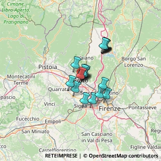 Mappa Via Benedetto Cairoli, 59100 Prato PO, Italia (9.5175)