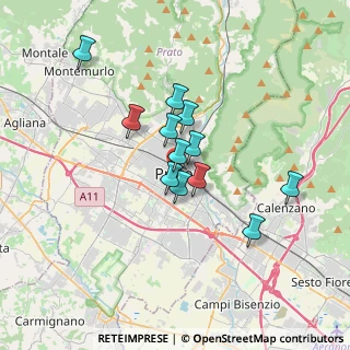 Mappa Via Cairoli, 59100 Prato PO, Italia (2.7025)