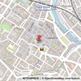 Mappa Piazza Santa Maria in Castello, 7, 59100 Prato, Prato (Toscana)