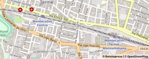 Mappa Montecatini Terme