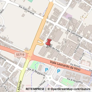 Mappa Via dei Palli, 6, 59100 Prato, Prato (Toscana)