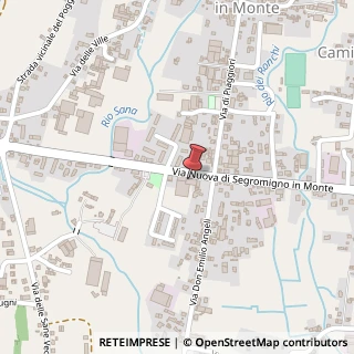 Mappa Via Comunale Nuova, 60, 55012 Capannori, Lucca (Toscana)
