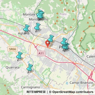 Mappa Via Alloro, 59100 Prato PO, Italia (4.19)