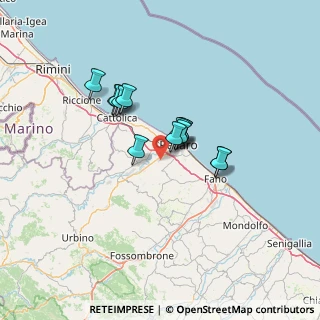 Mappa Via Brigata Garibaldi, 61122 Pesaro PU, Italia (9.70308)
