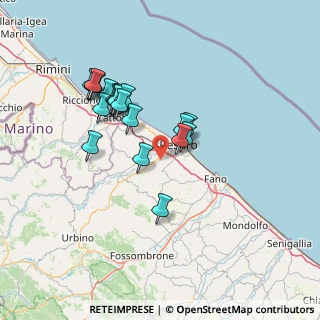 Mappa Via Brigata Garibaldi, 61122 Pesaro PU, Italia (12.73632)