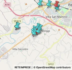 Mappa Via Corpo Italiano di Liberazione, 61100 Pesaro PU, Italia (1.66417)