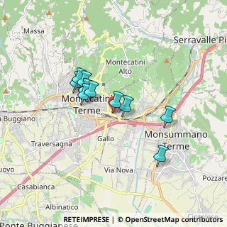 Mappa Via Pistoiese, 51016 Montecatini Terme PT, Italia (1.37455)