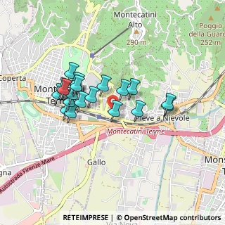 Mappa Via Pistoiese, 51016 Montecatini Terme PT, Italia (0.766)