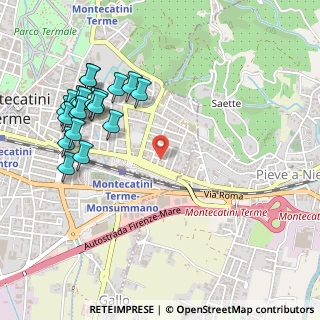 Mappa Via Pistoiese, 51016 Montecatini Terme PT, Italia (0.5995)