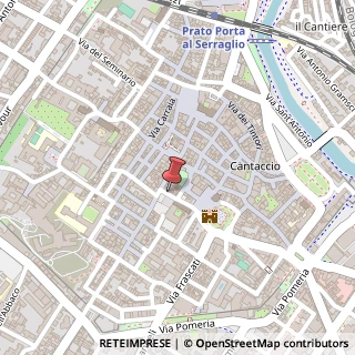 Mappa Piazza San Francesco, 5, 59100 Prato, Prato (Toscana)