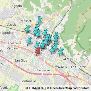 Mappa Piazza Santa Maria in Castello, 59100 Prato PO, Italia (1.102)