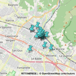 Mappa Via Bettino Ricasoli, 59100 Prato PO, Italia (0.688)