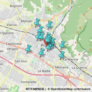 Mappa Via Bettino Ricasoli, 59100 Prato PO, Italia (0.9775)