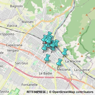 Mappa Via Bettino Ricasoli, 59100 Prato PO, Italia (0.75462)