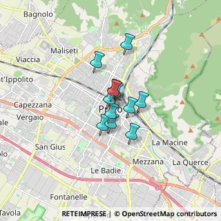 Mappa Piazza Santa Maria in Castello, 59100 Prato PO, Italia (0.91917)