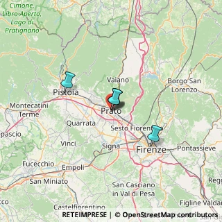 Mappa Via Bettino Ricasoli, 59100 Prato PO, Italia (37.521)