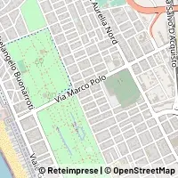 地図 Viareggio
