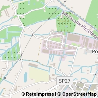 Karta Serravalle Pistoiese
